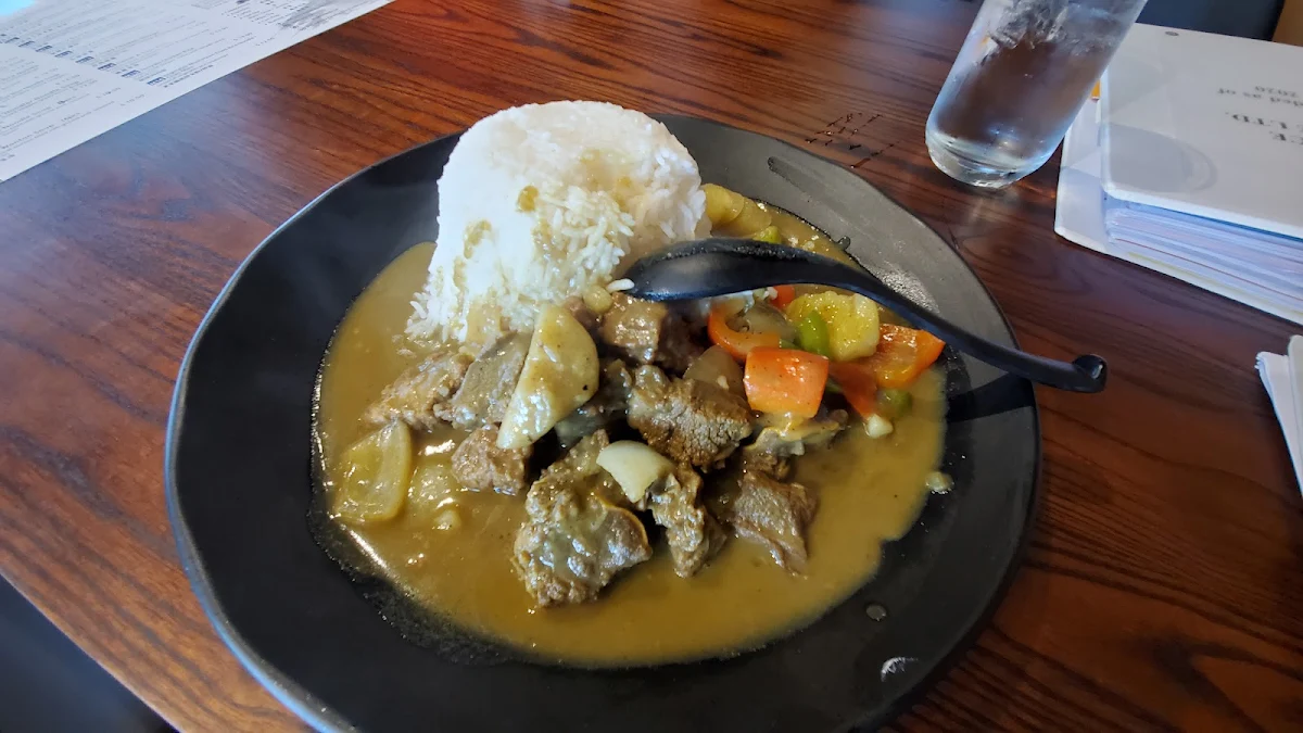 curry beef brisket rice 咖喱牛腩饭